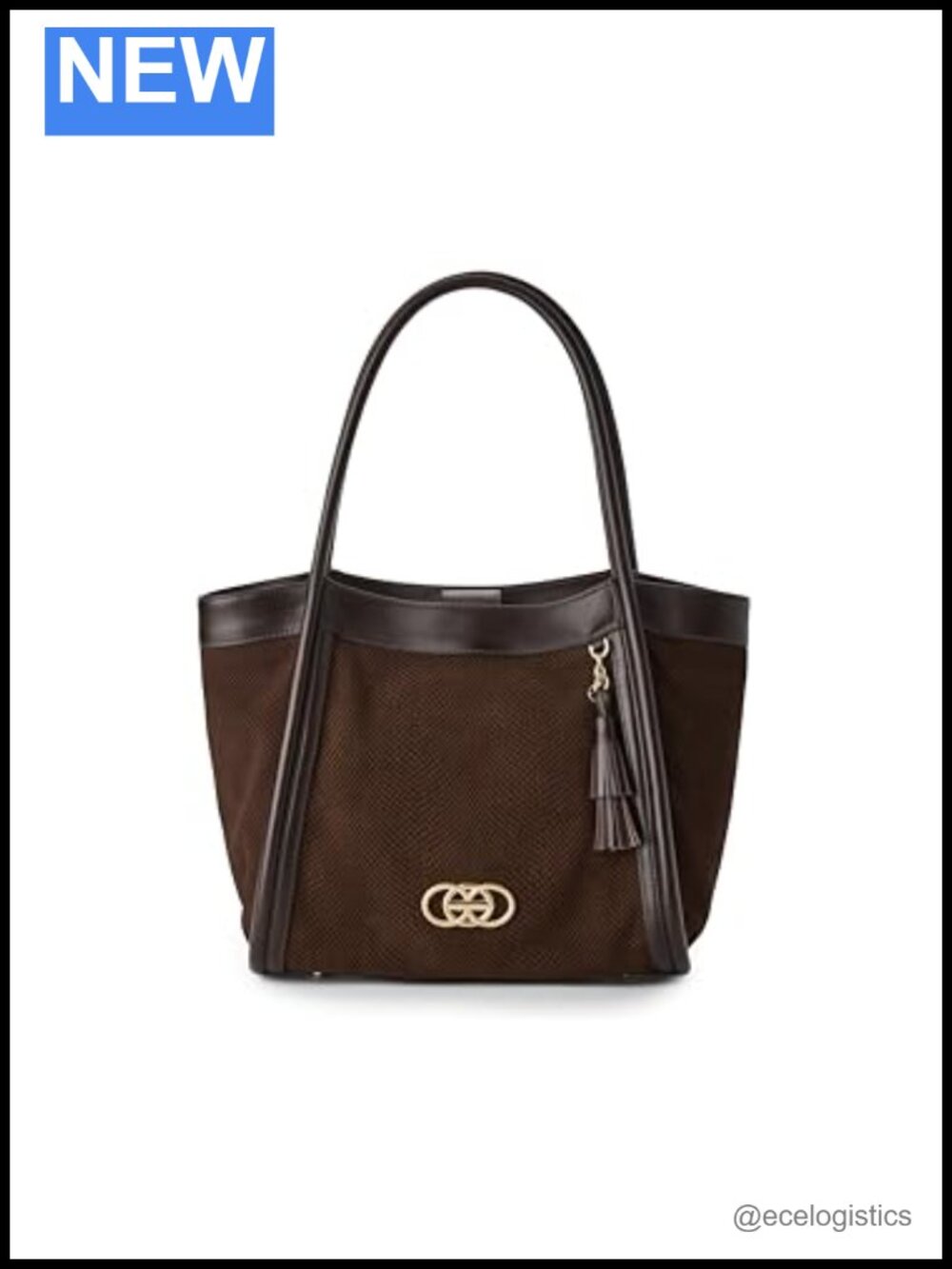 BRAHMIN Bailee Leather Tote Satchel - Zip Top, Adjustable Strap